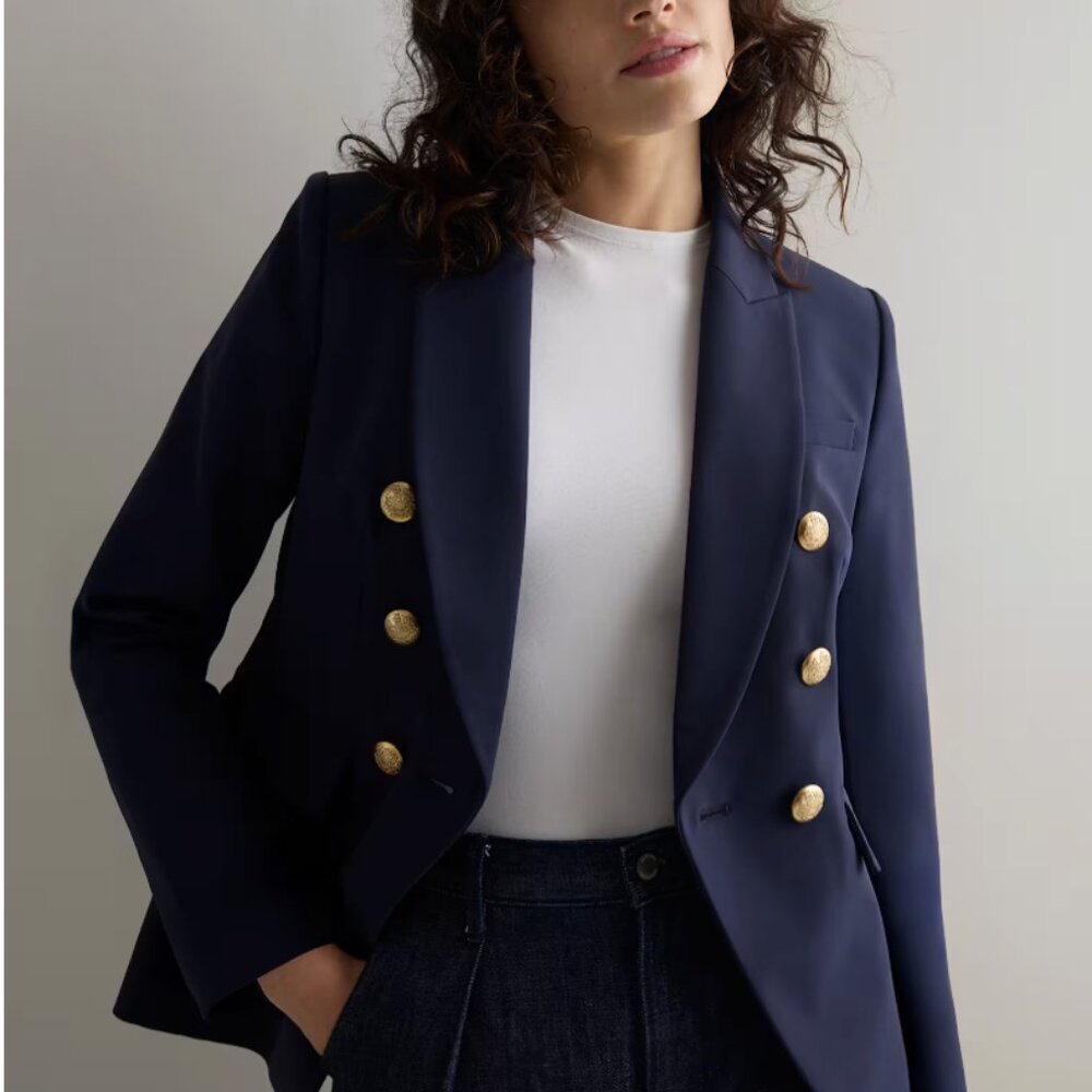 Quince Scuba Captain's Convertible Blazer - Size Small